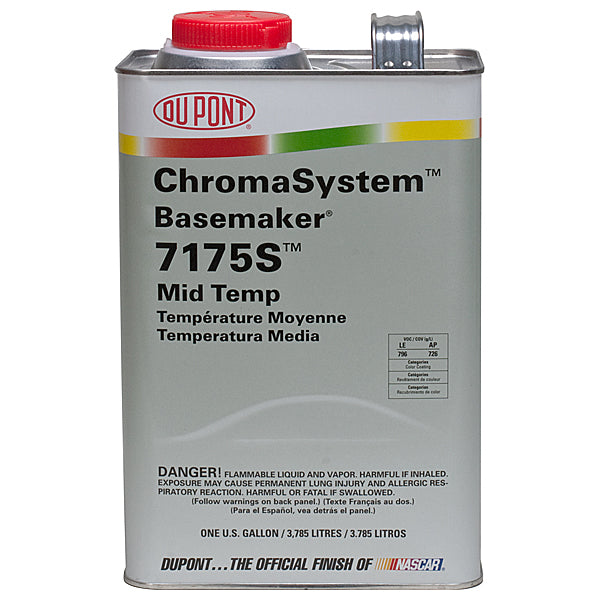 Dupont Axalta Cromax 7175s basemaker medium temperature Gallon