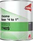 Chromabase 7740s 2K Axalta Urethane Sealer Medium Gray VS 4